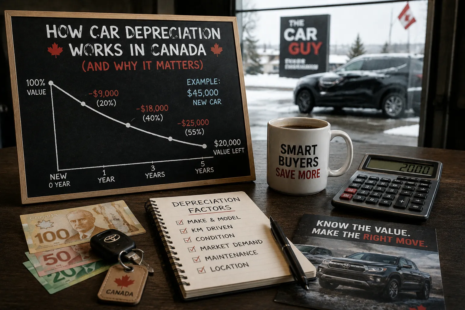 How Car Depreciation Works in Canada (and Why It Matters)